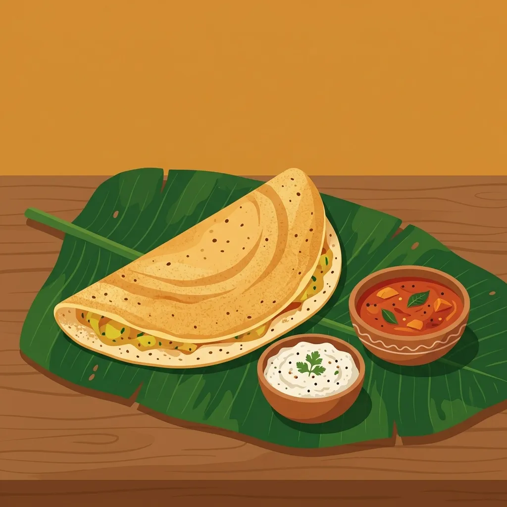 Crispy Masala Dosa